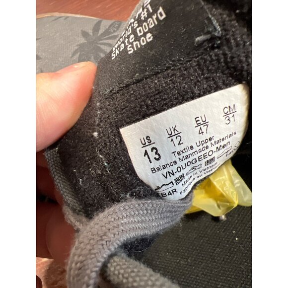 Vans Ultracush Pro Low-Top Skate Shoes US 13 Mens Gray Cannabis Leaf Pattern - Picture 6 of 7